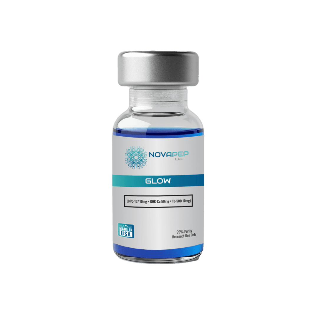 GLOW peptide blend vial